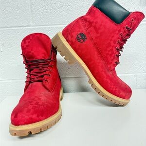 Limited Edition RED Timberland men’s size 10
